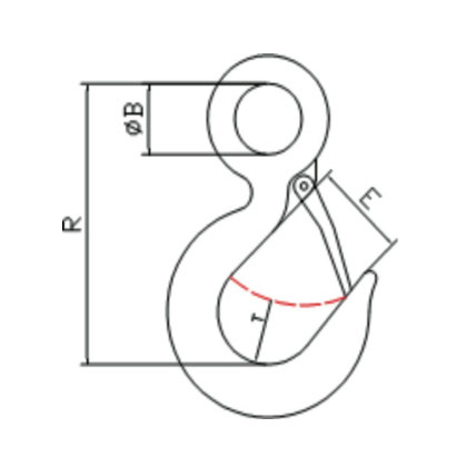 EYE HOOK WITH LATCHES