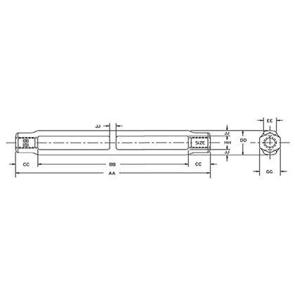 U.S. TURNBUCKLE BODY