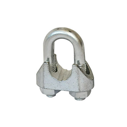 DIN 741 GALVANIZED MALLEABLE WIRE ROPE CLIPS