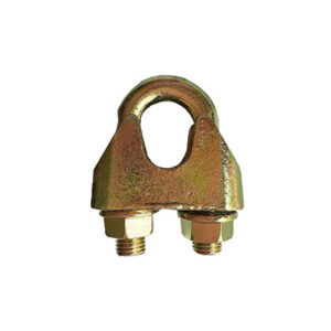 DIN 1142 GALVANIZED MALLEABLE WIRE ROPE CLIPS