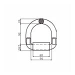 D RING WITH SUPPORING POINT