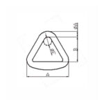 FORGED TRIANGLE RING