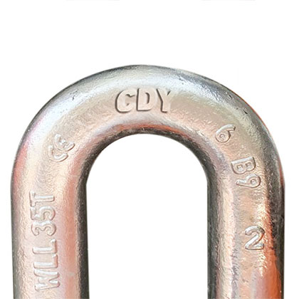 U.S. BOLT SHACKLES WITH SAFETY PIN Bolt-type chain shackles with cotter pin