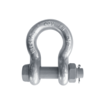 BOW SHACKLES WITH SAFETY BOLT