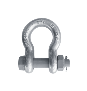 BOW SHACKLES WITH SAFETY BOLT