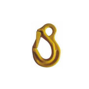 GRADE 80 EYE CHAIN HOOK WITH INTEGRATED LATCH